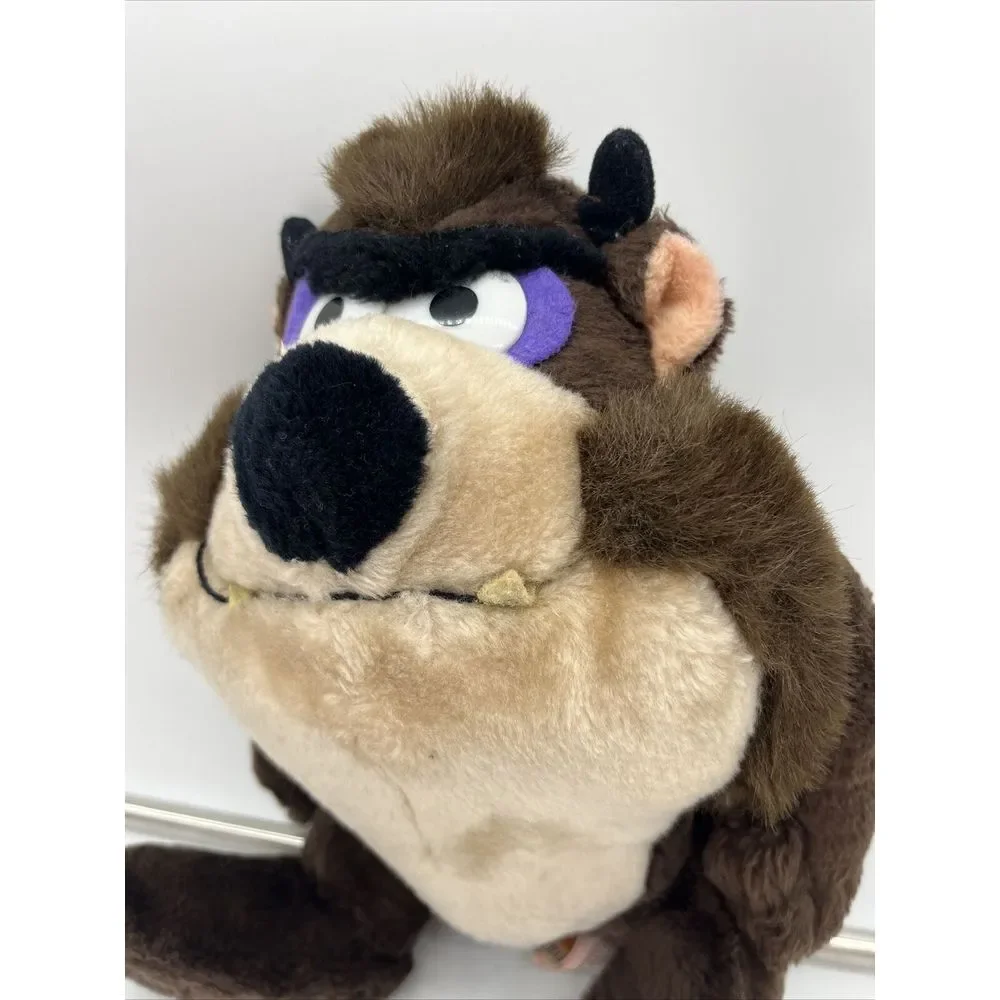 Vintage Tazmanian Devil 1987 Plush Original Warner Bros Stuffed Animal‎ 12